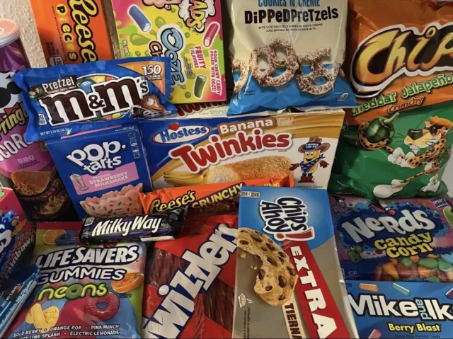 Süßigkeiten Box Happy Week Haribo Mars Snickers Twix  Nutella OVP