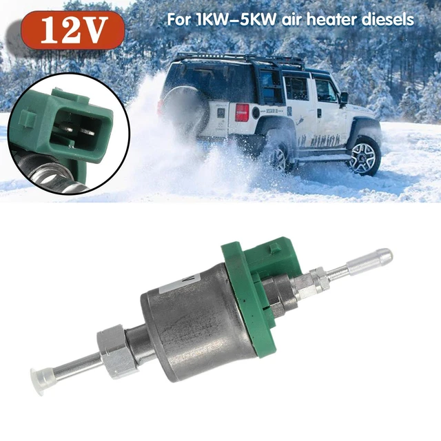 Green 12V 1-5KW Heater Fuel Pump For 1KW-5KW Air Heater Diesels P0 J5D3