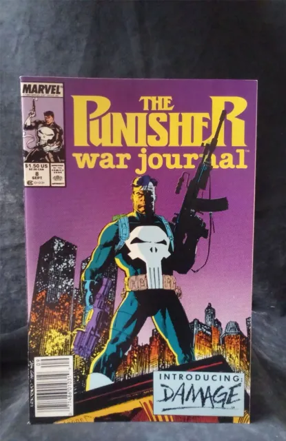 The Punisher War Journal #8 Newsstand Edition 1989 Marvel Comics Comic Book