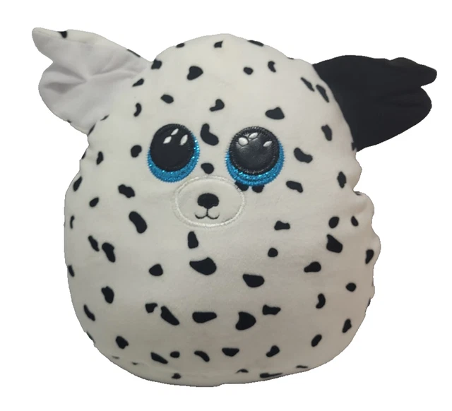 TY Squish A Boo Hund Fetch – 31 Cm Dalmatiner Plüschtier, Weich, Geburtstag 23. August