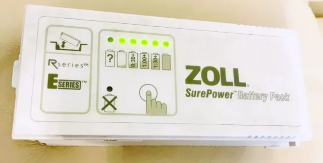 Zoll Surepower Battery Pack For Zoll E/R Series And X-Series. With Full Charge