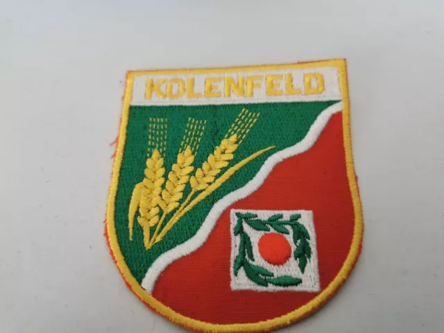 Vintage Aufnäher Patch ca.70er - Kolenfeld