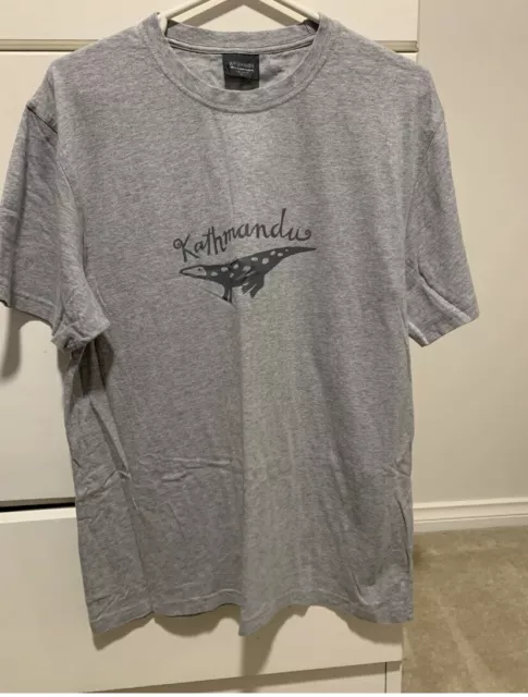 KATHMANDU grey tee tshirt short sleeve mens size large