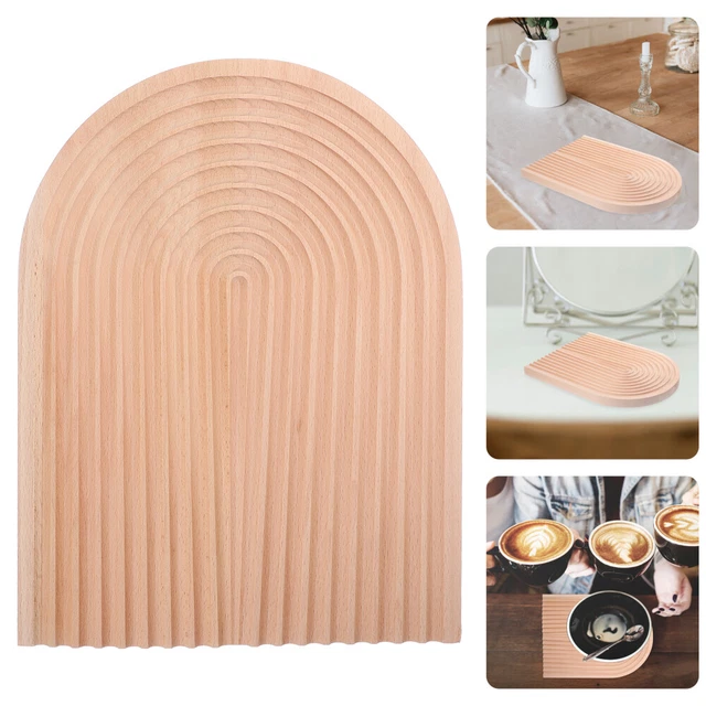 Pantalla de jabón de madera estante soporte de jabón estante de almacenamiento de jabón placa de madera versátil