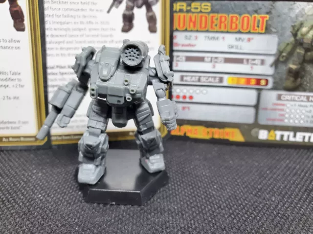 Battletech CGL Thunderbolt with cards