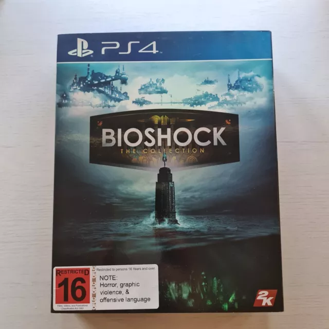 BioShock The Collection PlayStation 4 PS4 Games 3 Game Disc Bundle