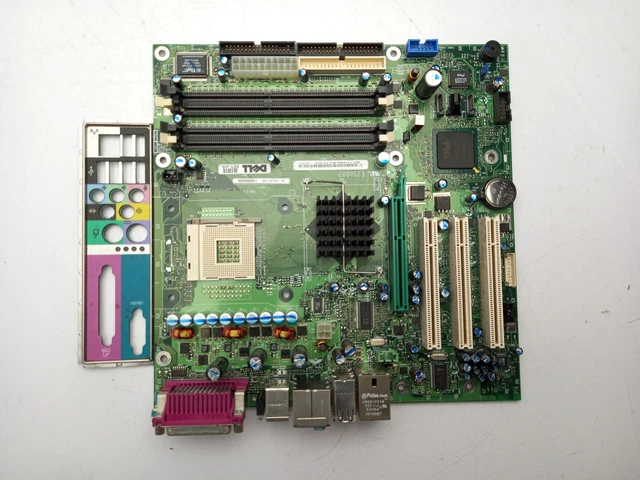 Aimension DELL DIMENSION 4600 Socket 478 DDR1 Motherboard With I/O Shield 02Y832 ...
