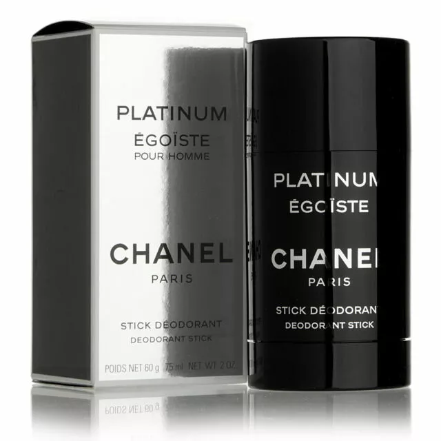 CHANEL EGOISTE PLATINUM for Men Deodorant Stick 2.0oz / 75ml / 60g