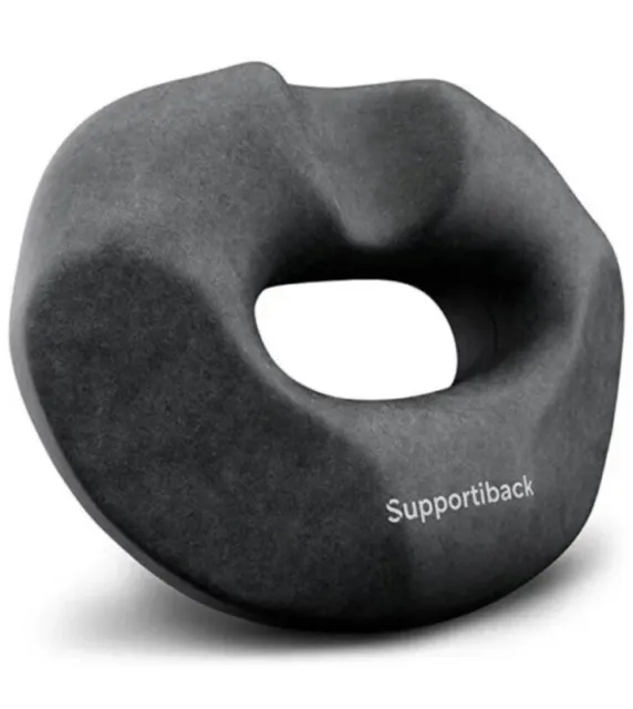 Supportiback Donut Ring Cushion Memory Foam - Piles Cushion, Orthopedic Cushion
