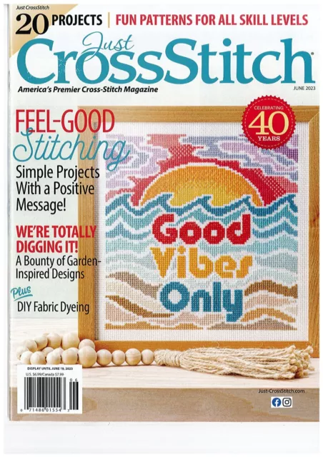 Just Cross Stitch Magazine June 2023