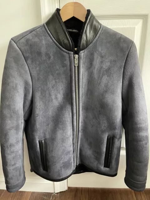 Balenciaga cheap suede jacket