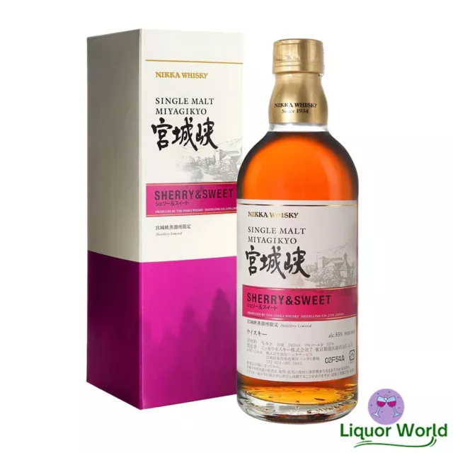 Nikka Miyagikyo Sherry & Sweet Distillery Single Malt Japanese Whisky 500ml