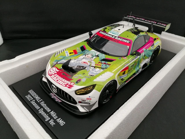 Hatsune Miku themed Mercedes AMG racing car gets a premium figure replica