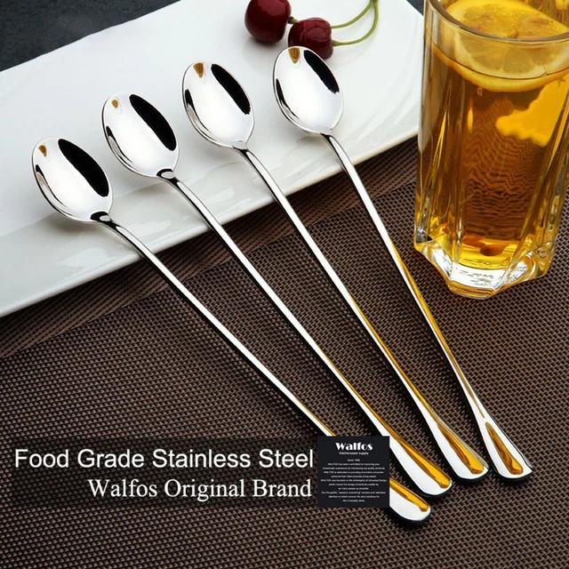 Set 6pcHousehold Acier Inoxydable Glace Thé Milk-Shake Café Polyvalent