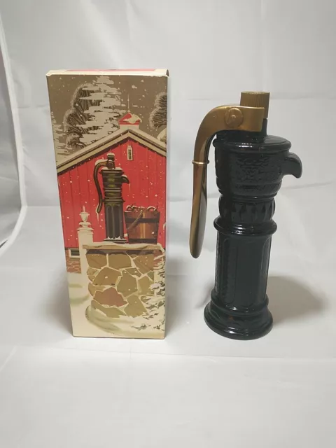 Avon Pump Decanter Wild Country After Shave Bottle, Full w/ Original Box