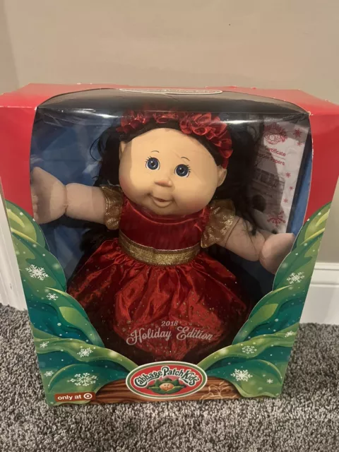 Cabbage Patch Kids 2018 Holiday Edition Target Exclusive Red Dress - NEW!