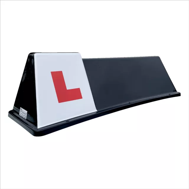 Black Driving School Roof Sign Magnet Learner SOM2 Lettercraft FREE UK DELIVERY