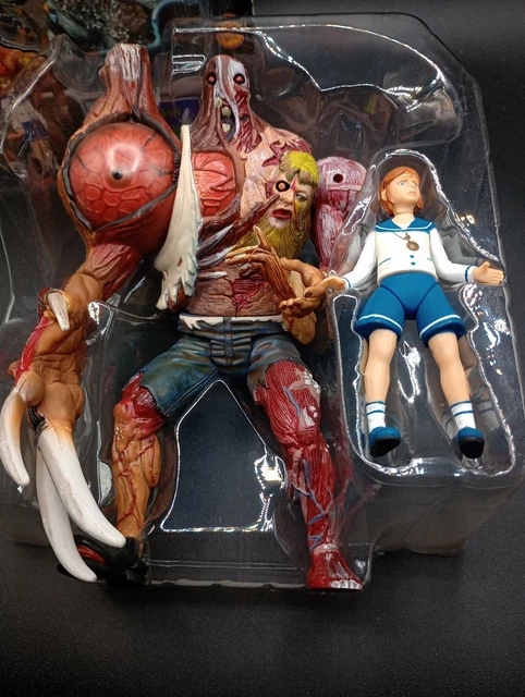 RESIDENT EVIL 2 William Birkin & Sherry Action Figure Figur ToyBiz