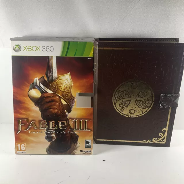 Fable III Limitado Edición de Coleccionista (Microsoft Xbox 360 , 2010)