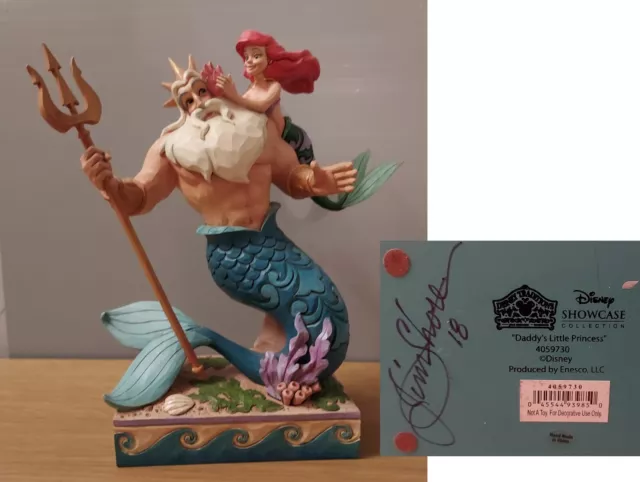 Disney Traditions - Daddy's Little Princess signed by jim shore