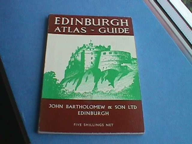 EDINBURGH ATLAS-GUIDE - John Bartholomew & Sons, 1968 £3.50 - PicClick UK