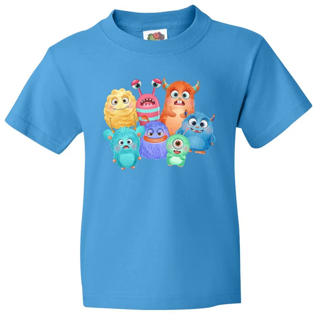 Inktastic Halloween Monsters! Youth T-Shirt Monster Trick Or Treat Party Candy