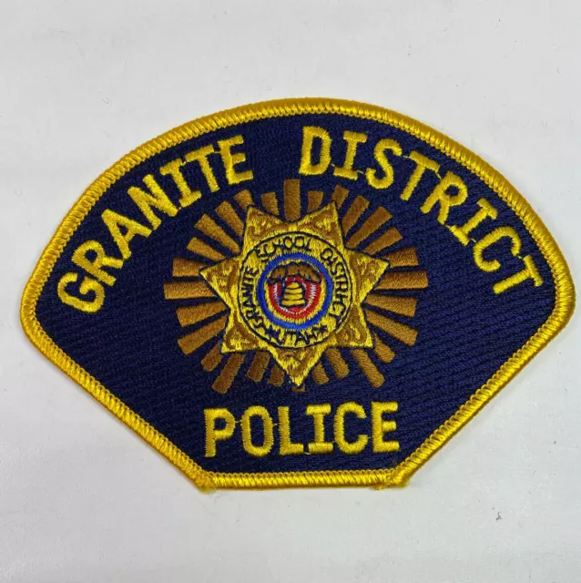 Granite School District Utah UT Patch A1A