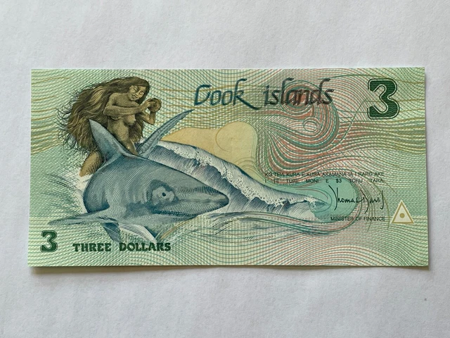 Ticket Islands Cook 3 Dollars New (10-12/1)