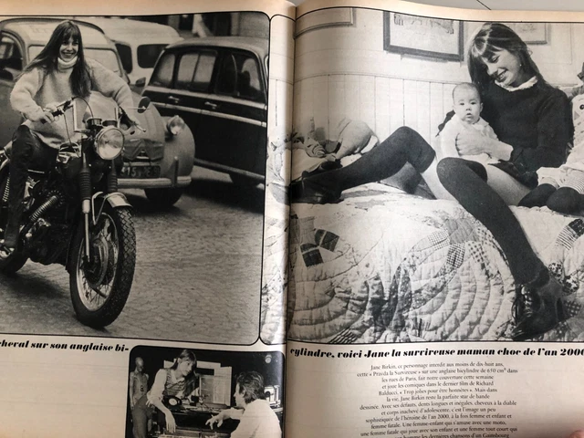 ミClipping Vintage ミJane Birkin 26 years ミDecember 1972ミ