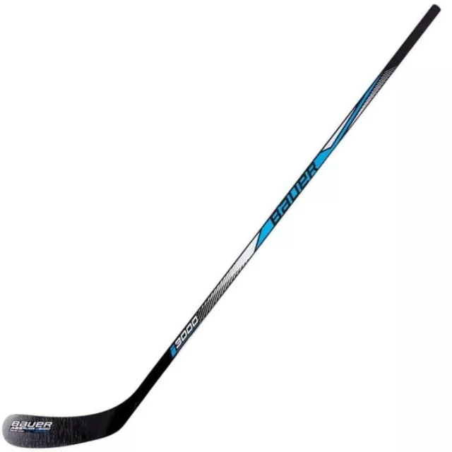 Bauer I3000 Wooden Street Hockey Wood  Stick Right hand Senior 59"