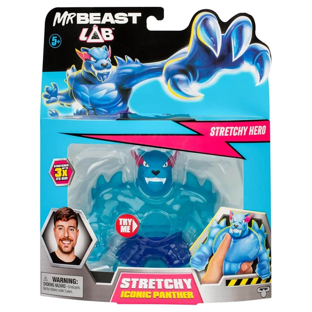 Figurine MrBeast Lab - Panthère Titan De Combat - 16.5 Cm, 35 Articulations - Édition Limitée Possible - Pour Collectionneurs