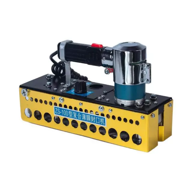Continuous Plastic Bag Sealing Machine Manual Chain Compound Film Bag Sealer