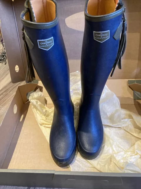 Le Chameau Fairfax & Favor Wellingtons talla 5.