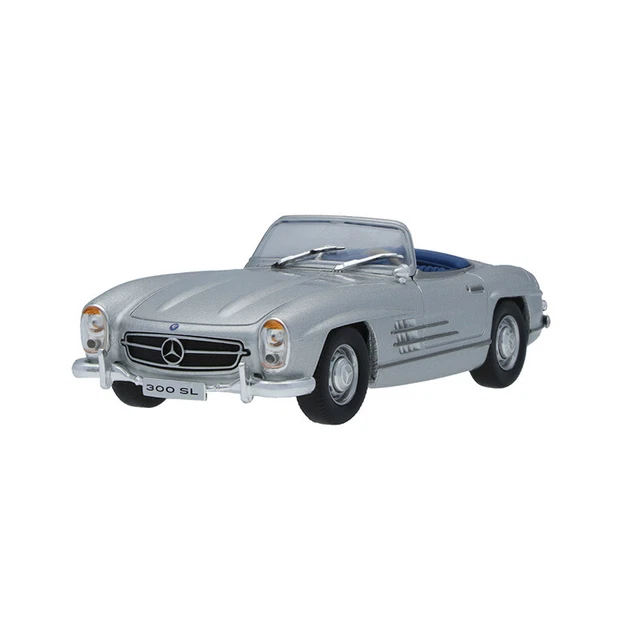 Modellauto B66041067 Mercedes Benz 300 SL Roadster (W198) silber Maßstab 1:43