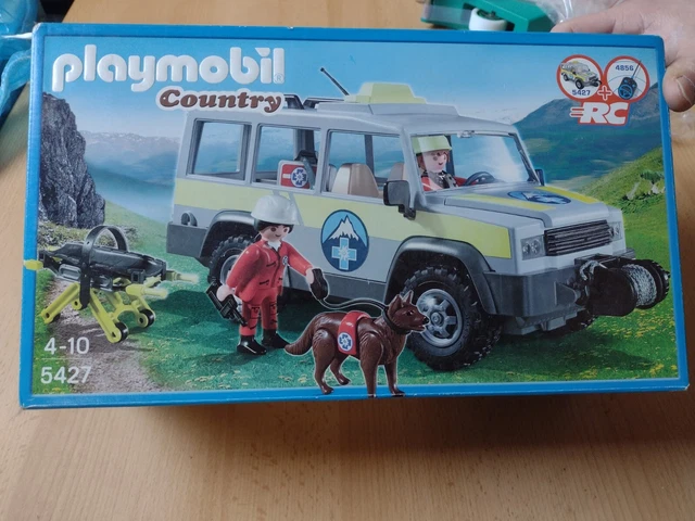 Playmobil Vintage Boîte 5427 – Véhicule Country Allemagne – Plastique Années 90