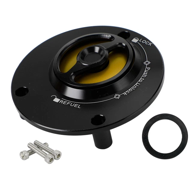 CNC BOUCHON DE RESERVOIR OR pour Yamaha YZF-R3 R3 2014-2018 R6 R6S 203-2020