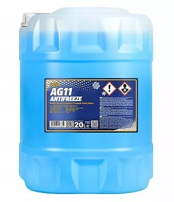 MANNOL Antifreeze AG11 (-40) Longterm 20L Frostschutz für ABARTH ALFA ROMEO