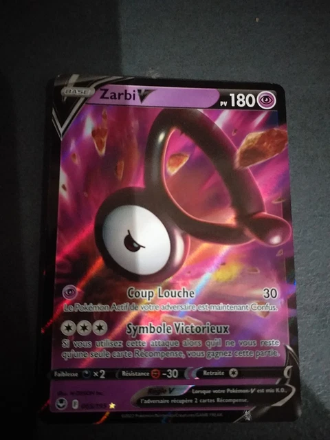 Zarbi VSTAR - 066/195 - Ultra Rare - Carte Pokémon Tempête Argentée EB12