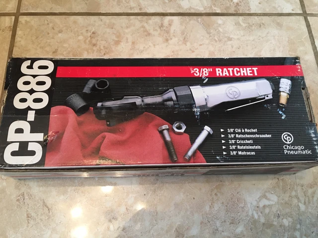 Chicago Pneumatics CP886 Air Ratchet Wrench 3/8" Drive