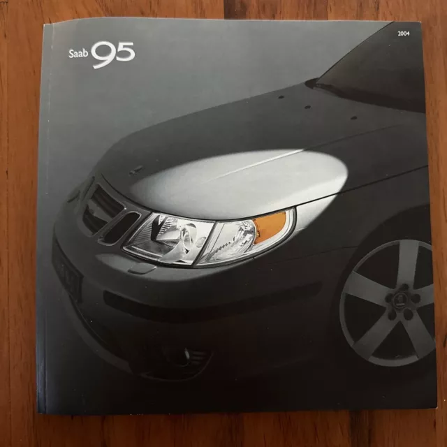 ORIGINAL Vintage 1995 Saab Sales Brochure Book