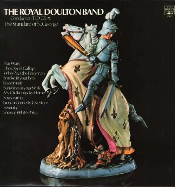 TB3015 Royal Doulton Band Standard of St George LP vinyl UK Pye 1978 - top brass