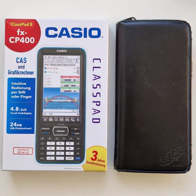 Casio ClassPad ii FX-CP400 Wissenschaftlicher Rechner - Schwarz