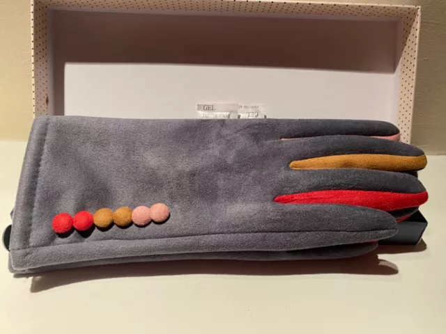 Gloves Ladies - Grey BNWT & Boxed