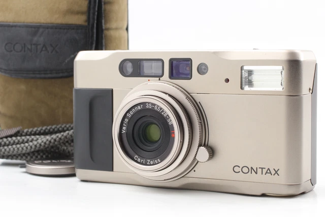 READ [ NEAR MINT w/ Case +D ] Contax TVS D Data Back 35mm Film Camera From JAPAN