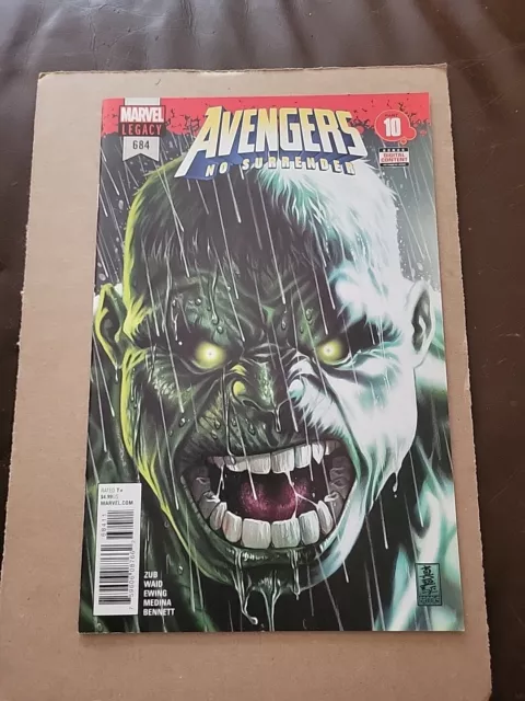 Avengers #684 NM+ 1st Appearance of the Immortal Hulk Mark Brooks Marvel 2018