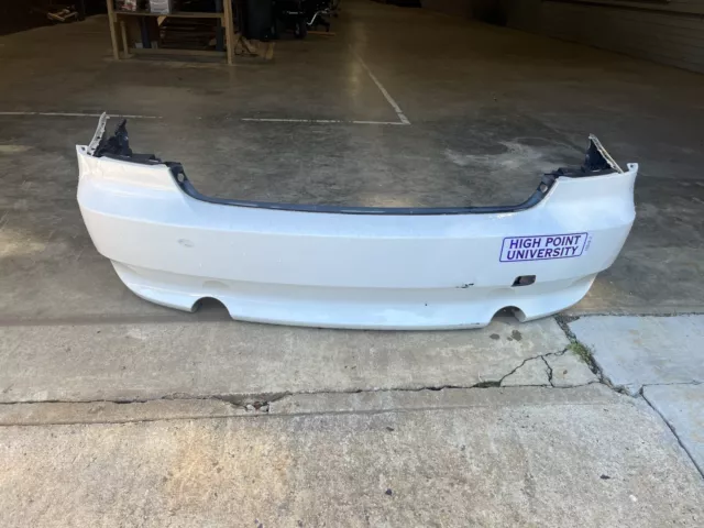 2009 Bmw 335i Rear Bumper Cover w/o PDC - Convertible - E93 - Alpine White - 90k