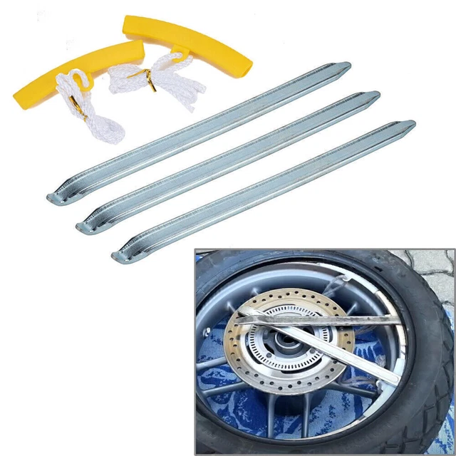 12Inch Tire Repair Skid Tool W/ Yellow Tire Protection Cover For car motorcycle