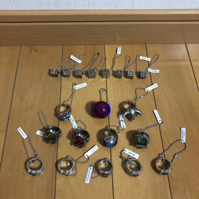 Katekyo Hitman Reborn Vongole Vongola Ring Charm Keychain Lot of 20