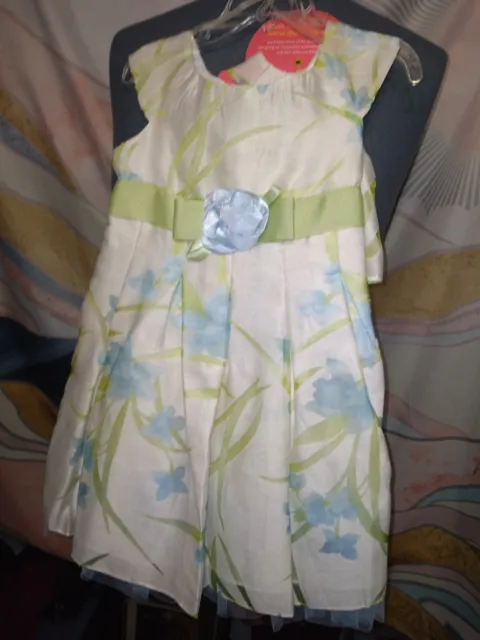 Dollie And Me Girls Easter Dress Size 4 NWT