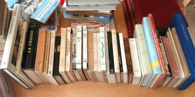 Tres Bon Lot De 38 Livres Anciens & Semi Modernes Sur La Chasse & Gibier